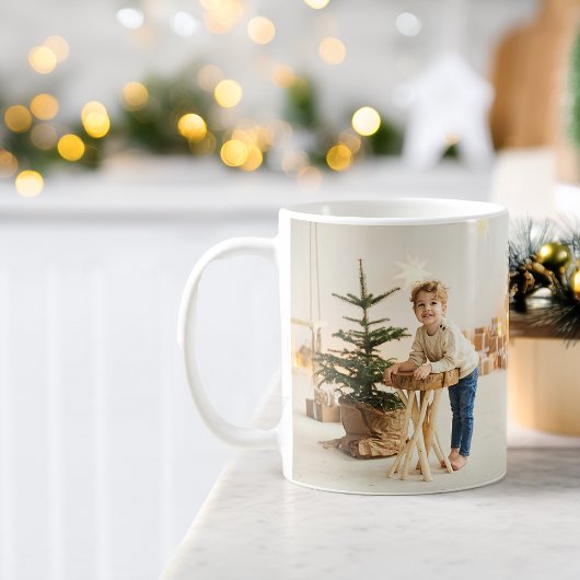 Großeltern Frohe Weihnachten Schrift Modern Kaffeetasse