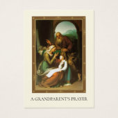 Großeltern Gebet für Großkinder Religiös (Vorderseite)