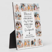 Großeltern Gedicht Personalisiert 14 FotoCollage Fotoplatte (Seite)