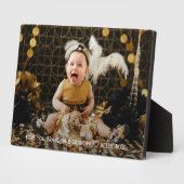 Großeltern Geschenk des Fotos von Großkind Fotoplatte (Seite)