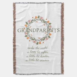 Großeltern, Geschenktafel, Großmutter Opa, Decke