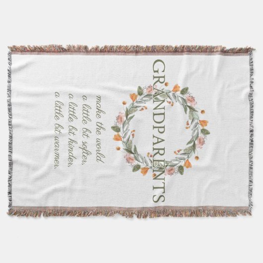 Großeltern, Geschenktafel, Großmutter Opa, Decke (Vorderseite)