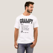 Großeltern - Grampy Definition T-Shirt (Vorne ganz)
