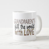 Großeltern - Jumbo-Tasse (Vorderseite Rechts)