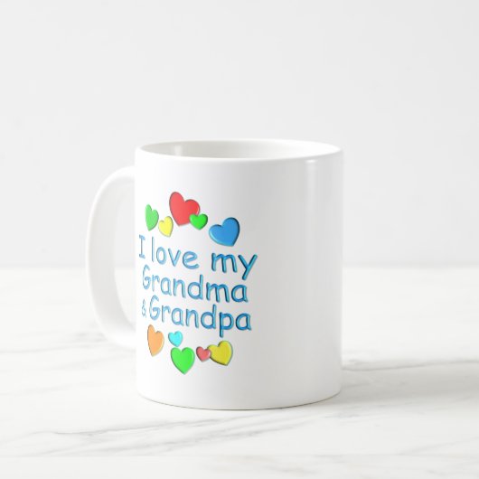 Großeltern Kaffeetasse (Vorderseite Links)