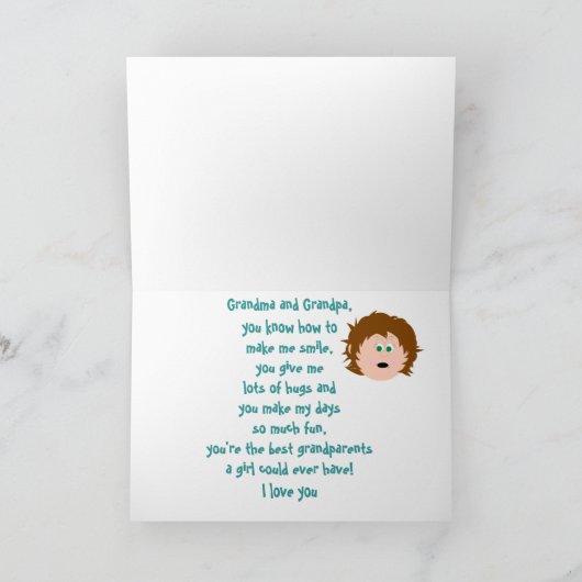 Großeltern Karte (Innenseite)