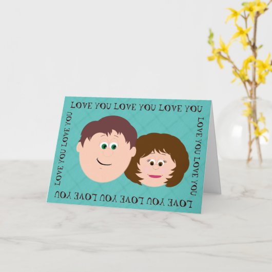 Großeltern Karte (Gelbe Blume)