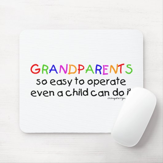 Großeltern-Liebe Mousepad (Mit Mouse)