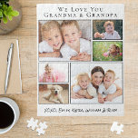 Großeltern Liebe Sie 6 Foto Collage Puzzle<br><div class="desc">Geben Sie den besten Großeltern der Welt ein lustiges Puzzle mit einer 6-Foto-Collage ihrer Lieben. Sie können mit sechs Fotos von Enkelkindern, Familienmitgliedern, Haustieren usw. personalisieren und den Ausdruck "I Liebe You" oder "We Liebe You" anpassen und wie sie "Oma & Opa", "Mama Mama & Pop Pop" usw. angesprochen werden....</div>