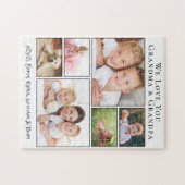 Großeltern Liebe Sie 6 Foto Collage Puzzle (Horizontal)