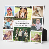 Großeltern Liebe Sie 8 Foto Collage Fotoplatte (Seite)