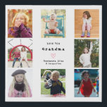 Großeltern-Liebe Sie FotoCollage erstellen Sie Ihr Künstlicher Leinwanddruck<br><div class="desc">Personalisierte große Imitate Leinwand Foto Collage Erstellen Sie ein herzzerwärmendes Geschenk, dass Großeltern für immer mit unserer Personalisierten Imitate Leinwand Foto Collage schätzen. Dieses wunderschön gestaltete Geschenk ermöglicht es Ihnen, 8 Ihrer Lieblings-Fotos in einen einzigartigen Sake zu verwandeln und die besondere Bindung zwischen Lieben zu feiern. Features: Individuelles Design: Fügen...</div>
