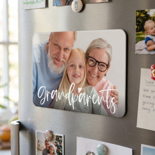 Großeltern Liebe Skript Personalisiertes Foto Gesc Magnet