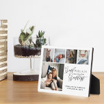 Großeltern machen das Leben zum größten FotoCollag Fotoplatte<br><div class="desc">Ein besonderes, unvergessliches Geschenk für Großeltern mit mehreren Fotos. Das Design verfügt über ein 5-Foto Raster Collage Layout, um spezielle Enkelkinder-Fotos anzuzeigen. "Großeltern machen das Leben zum Großartigsten" wird in stilvoller Typografie gezeigt. Schicken Sie Großeltern ein unvergessliches Geschenk, das sie für immer lieben werden. Hinweis: Die Farben können in den...</div>