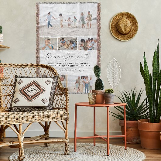 Großeltern machen die Welt | 6 FOTO Decke