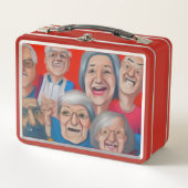 Großeltern Metall Brotdose (Vorderseite)