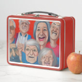 Großeltern Metall Brotdose (Beispiel)