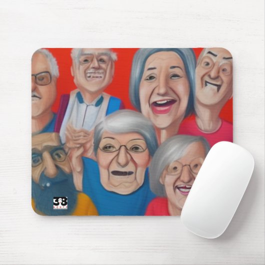 Großeltern Mousepad (Mit Mouse)