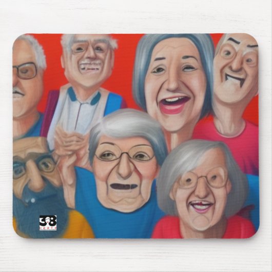 Großeltern Mousepad (Vorne)