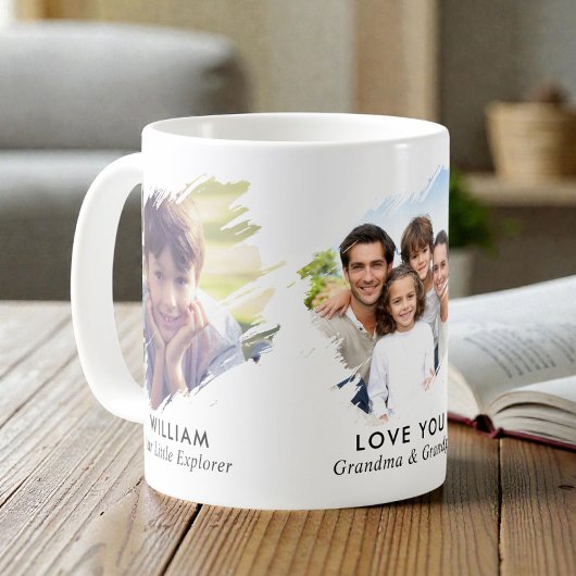 Großeltern Pinselstrich 3 Foto Kaffeetasse