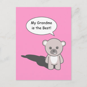 Großeltern  postkarte