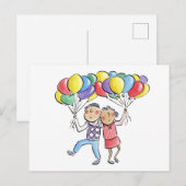 Großeltern Postkarte (Vorne/Hinten)