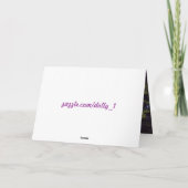 Großeltern-Schmetterlinge auf Lilac Shrub Karte (Rückseite)