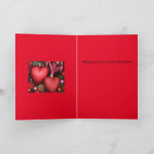 Großeltern Schöne Weihnachtskarte Feiertagskarte (Innenseite)