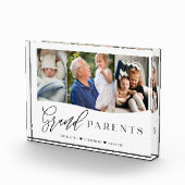 Großeltern Script Grandchildren Foto Keepake (Rechts)