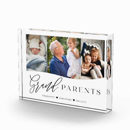 Großeltern Script Grandchildren Foto Keepake (Rechts)