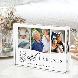 Großeltern Script Grandchildren Foto Keepake