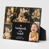 Großeltern sind die Beste FotoCollage Fotoplatte (Seite)