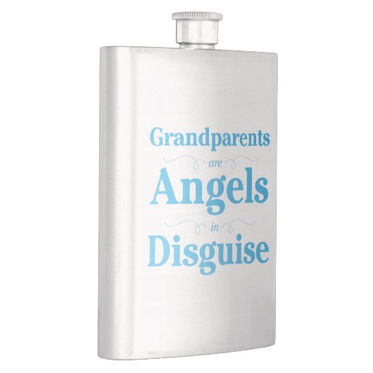 Großeltern sind Engel in der Verkleidung Flachmann (Rechts)