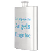 Großeltern sind Engel in der Verkleidung Flachmann (Links)