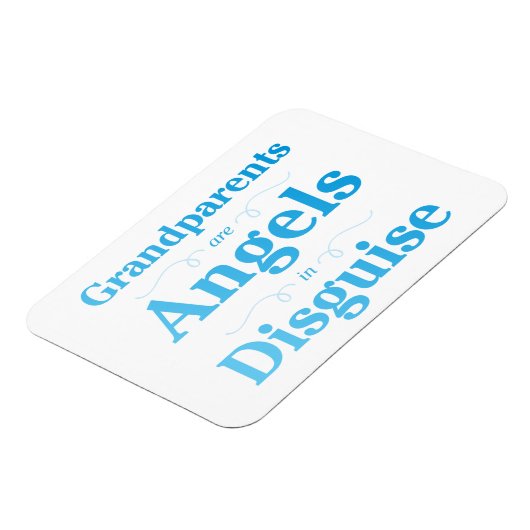 Großeltern sind Engel in Disguise Magnet (Linke Seite)