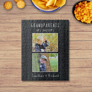 "Großeltern sind Phantastisch" Foto Puzzle