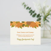 Großeltern-Tag Feiertagspostkarte (Stehend Vorderseite)