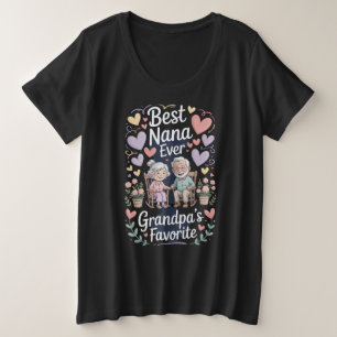 Großeltern-Tag Große Größe T-Shirt