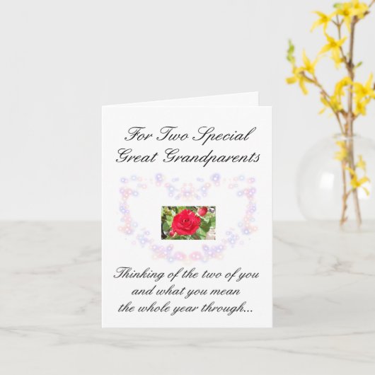 Großeltern-Tag Karte (Gelbe Blume)