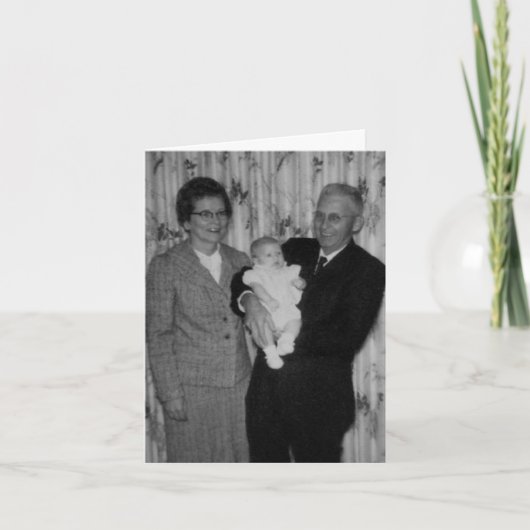 Großeltern-Tag Karte (Vorderseite)