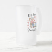 Großeltern-Tag Mattglas Bierglas (VorderseiteRechts)