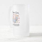 Großeltern-Tag Mattglas Bierglas (Vorderseite Links)