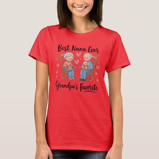 Großeltern-Tag T-Shirt (Vorderseite)