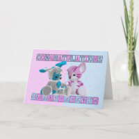 Großeltern To Twins Gratulationen