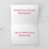 Großeltern-Valentinsgrußkarte Feiertagskarte (Innenseite)