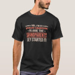 Großeltern verwöhnt Grandson Birthday T-Shirt<br><div class="desc">Großeltern verwöhnt Grandson Birthday</div>