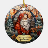Großeltern Weihnachten Keramik Ornament (Vorne)