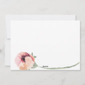 Großeltern Weihnachts-Foto Blumenreath Feiertagskarte (Rückseite)