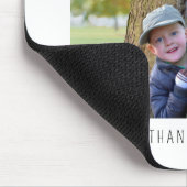 Großeltern "You are Our Heroes"-Foto Mousepad (Ecke)