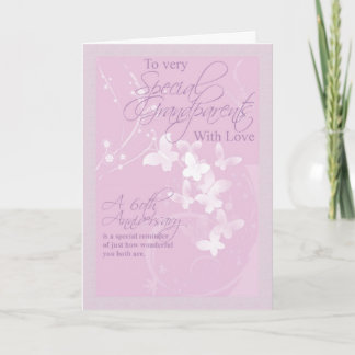 Großeltern zum 60. Hochzeitstag Karte